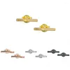 Studörhängen Bohemian Simple Black Rose Gold Color Earring For Women Brincos Boucle D'Oreille Jewelry E4686