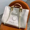 Listowe torebki projektant CC TOPAS torebka luksusowa marka chtot torba Pearl etykieta płótno torebki plażowe Kobiety kobieta plecak łańcuch małych plecaków fxxk