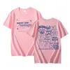 Womens TShirt Meet Me At Midnight Printed T Clothing Casual Cotton Short Sleeve O Neck Tee Summer Streetwear Oversized Top 230419