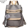 Mochilas escolares 2023 Ransel Wanita Kain Oxford Tahan Air Travel Nilon Ringan Tas Sekolah Mode Bahu Lides Kasual 230418