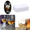 6PCS Whisky Stones Imping Ice Cube Cooler wielokrotnego użytku whisky lodowy kamień whisky naturalne skały bar wina chłodnica impreza ślubna