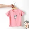 T-Shirts Kinder T-Shirts für Jungen Baby Mädchen Sommer Cartoon Kurzarm Kind Kleidung Mode Casual Tops 1-8Y Kinderkleidung Y024 P230419