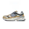 9060 Sneakers Hommes Femmes Chaussures De Course Cookie Rose Ivoire Crème Fleur Sel De Mer Blanc Bleu Brume Beige Bleu Clair Rose Voile U9060ECA U9060JF1 U9060FNB U9060JG1