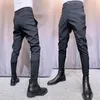 Costumes pour hommes 2023 Printemps Automne Pantalons décontractés Hommes de haute qualité Streetwear Coton Joggers Harajuku Mode Harem Jogging pour homme J22