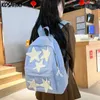 Borse da scuola Kawaii Cute Girls Zaini dolci giapponesi All Match Zaino Y2k per studenti Streetwear Preppy Star Zaini da donna 231118
