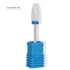 Ceramic Milling Cutter Manicure Nail Drill Bits Electric Nail Files Blue Grinding Bits Mills Cutter Burr Accessories gel Remove Nail ToolsNail Drill Accessories