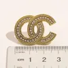 Orecchini a forma di lettera di design semplice con diamanti placcati in oro 18 carati Orecchini in stile elegante per accessori di gioielli di marca da donna con fascino Regali di alta qualità