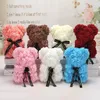 Decoratieve bloemen 25 cm/40 cm Teddy Rose Bear Artificial Flower of Christmas Decoration for Home Valentines Women Gifts