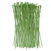 Fleurs décoratives 50 Pcs Plantes Artificielles DIY Fleur Tige Vert Floral Artisanat Bouquets De Mariage Poteau De Fil