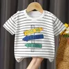 Tシャツ1 2 3 4 5 6歳の子供コットンTシャツベビーガールズベイビーボーイズ漫画半袖ティー幼児のかわいいトップ