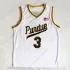 Özel Purdue Boilermakers Basketbol Forması NCAA Koleji Zach Edey Braden Smith Fletcher Loyer Lance Jones Kaufman-Renn Mason Gillis Glenn Robinson Ivey Morton