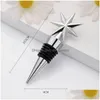 Bar Tools Christmas Wine Stopper Santa Claus Elk Snowflake Metal Bottle Party Supplies Drop Delivery Home Garden Kitchen Dini Dhgarden Dhrxj