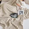 Blankets Blanket Comfortable Artificial Rabbit Plush Autumn Warm Blankets For Beds Coral Fleece Sofa Throw Soft Thicken Bed Sheet 231118