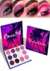 12 färger Bright Glitter Eyeshadow Palette Natural High Pigmentered Purples Pink Makeup Colorful Fuling Make Up Pallets Kit 12 Col2439646