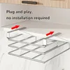 1pc Under Cabinet Hanging Chopping Board Drying Rack, Stainless Steel 2 Tiers Cutting Board Storage Rack, Under Cupboard Storage Organizer
