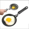 Mini söt omelette pan tecknad djur ägg mögel panna flip frukost ägg stek kruka non-stick stek pannkakor stekpanna köksverktyg