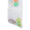 Ensemble d'accessoires de bain sac organisateur de jouets jeu baignoire bébé maille poupée stockage produits de salle de bain