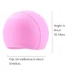 Cuffia da nuoto Uomo Donna Formato libero Elastico impermeabile PU Cuffia da nuoto Tessuto Proteggi orecchie Capelli lunghi Sport Cuffia da piscina Cuffia da nuoto P230418