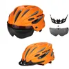 Cycling -helmen Gub hoge dichtheid EPS Cycling Helm met bril MTB Mountain Bicycle Sports Helmets Bike Brim Casco Cascos Ciclismo P230419