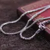 Chaînes Thai Goods Wholesale S925 Silver Handmade Antique 2.5mm Diamètre Pour Hommes Et Femmes Collier 50 Cm (20 Pouces)