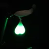 Favor de fiesta Usefl Favores Seguridad Bicicleta Cola Corazón Bola Creativo Sile Ciclismo Noche Advertencia Leds Impermeable Esencial Luz Rojo Verde B DHFDC