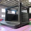Free Delivery outdoor activities 13x13ft black inflatable bouncer Halloween bounce house for party