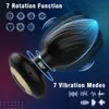 Sex Toys Male Prostate Massager - Game Vibrator Remote Control, Adult Toys Anal Plug Vibrator Butt Plug med 9 vibrationsrotationslägen,