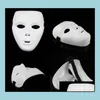 Parti Maskeleri Festival Maskesi Bboy Hiphop Cadılar Bayramı Jabbawo Kız Erkek Erkek Kadınlar Kostom Saf 8 Renkli Noel Damla Teslimat Ev Garde DHW2O