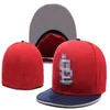 Lettera STL Berretti da baseball uomo donna Cappello Hip Hop ossa aba reta Gorras rap Cappelli aderenti completamente chiusi