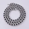 Chains Hip Hop 4-6mm Black Zircon Tennis Necklace Men 316L Stainless Steel CZ Chain Necklaces Original Ins Jewelry Wholesale