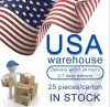 US CA Warehouse Sublimation Blanks Tumblers 20オンスステンレス鋼ストレートマグ蓋付きのホワイトタンブラーとストロー熱伝達ギフトマグボトル0425