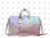 Klassieke luxe designer tas tote bag vrouwen hoge capaciteit reistas portemonnee handtassen Mannen Klassiekers Koffer Bagage Set gratis schip