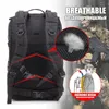 Backpack 50L/25L Army Military Bag Men Men Nylon Bug de caça à prova d'água na mochila Trekking Trekking Tactical Sport Rucksack 230419