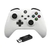 Joystick per gamepad controller di gioco wireless per console Xbox One Series X / S / Windows PC / Ones / Onex con ricevitore adattatore 2.4GHZ e scatola al dettaglio DHL veloce