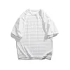 Men's T Shirts Male Plaid Print Short Sleeve Summer Round Neck Fashion Shirt
