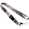 Keychains IN 1 Camouflage Pattern Neck Strap Lanyards ID Badge Card Holder Keychain Mobile Phone Gift Ribbon Webbing NecklaceKeychains