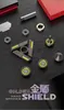 Spinning Top Precise Fidget Spinner Aleación de metal Luminoso Dedo de larga duración Gyro EDC Juguetes para aliviar el estrés para adultos Niños 231118