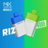 Original Maskking RIZ 6000 Puffs Einweg-E-Zigaretten Vape Pen Starter-Kit 14 ml Pod 650 mAh Batterie China Authentische Großhandels-Vapers Desechables Puff 6K