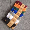 Towel Socks Men's Socks Men and Women 2023ファッションヨーロッパ系アメリカ人ブランドCarhart Embroidery New Bottom Gold Outdoor Sports Breseable Design44ess U9pm