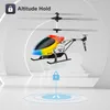 ElectricRC Aircraft M5 Remote Control Helicopter Altitude Hold 35 Channel RC Helicopters with Gyro and LED Light Durable Airplane Drone Toy Gift 231118