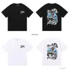 Designer Fashion Clothing Tshirt Luxury Mens Casual Tees Little Brand Trapstar Crazy Truck Print High Quality Weight Double Yarn Cotton Short Sleeve Tshirt Men Wome