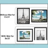 Frames And Mouldings Picture Frame Display Gallery Wall Mounting Po Crafts Case Home Decoraions Black White 4 Sizes For Chose Drop D Dh5En