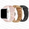 Sports Watch Band Straps for apple watch band 49mm 42mm 38mm Replacement iwatch series 8 4 7 9 Strap Soft Liquid Silicone Embossing 3D Concave Pattern ap Watchbands
