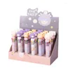 Cartoon Little Sheep Tien Color Ball Pen Intrekbaar Ballpoint Multiclored School Office Writing Supplies Stuursartikelen Geschenk