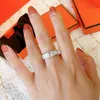 H ring voor vrouw ontwerper paar 925 zilveren diamant maat 6-8 T0P Geavanceerde materialen officiële reproducties Europese maat sieraden kristal cadeau voor vriendin 015