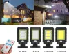 Lámpara de calle solar Luz de pared de seguridad con sensor de movimiento inalámbrico para exteriores con 3 modos de iluminación Adecuado para jardines Calles Patios5048875