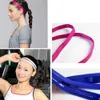 2PC Headbands Yoga Hair Bands Women Sweatbands Anti-slip Elastic Rubber Football Running Sports Headband For Women Hair Accessories Head Band Y23