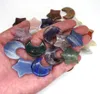 Whole Moon and Star Shaped Statues Natural Crystal Stone Colorfull Mascot Meditation Healing Reiki Gemstone Gift Room Decor3619691
