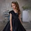 Vestidos de menina Primeira Comunhão Elegante e Noble Flores Brides damaid Princess Dress Color Solid Angel Wedding Party Dream Kids Presente Presente