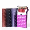 Smoking Pipe 20 cigarette packs, packaged in whole packaging, thin with diamond, personalized plastic, women's fine cigarette pack